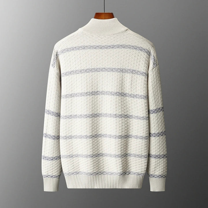 Westerdale Textured Zip Knit