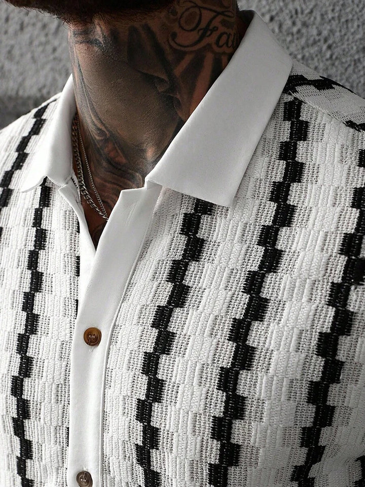Valencia Striped Knit Shirt