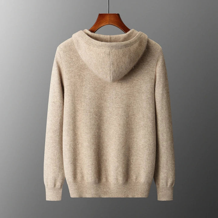 Harrow Cashmere Zip Hoodie