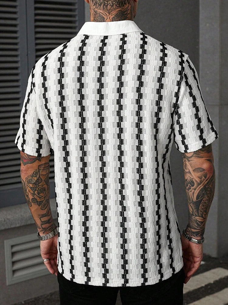 Valencia Striped Knit Shirt