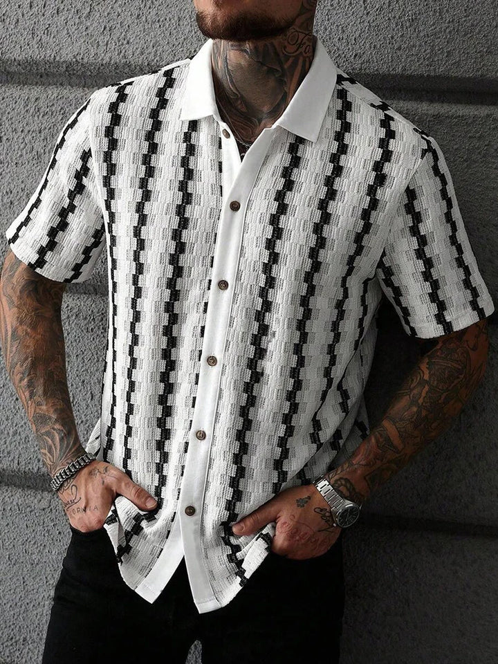 Valencia Striped Knit Shirt