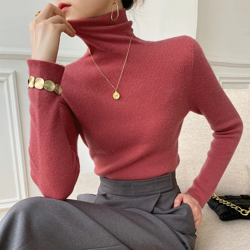 Camille Cashmere Turtleneck - photo 2