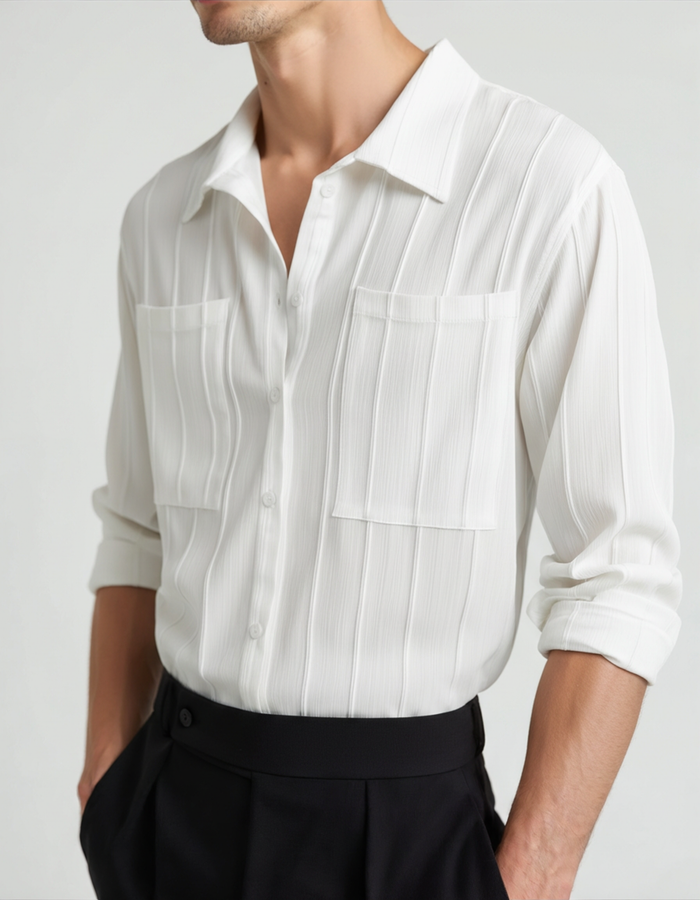 St Tropez Ribbed Shirt