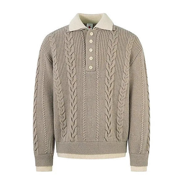 Cromwell Cable Collar Sweater