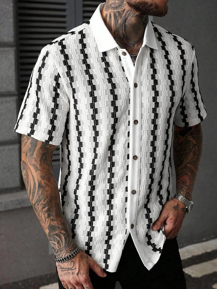Valencia Striped Knit Shirt