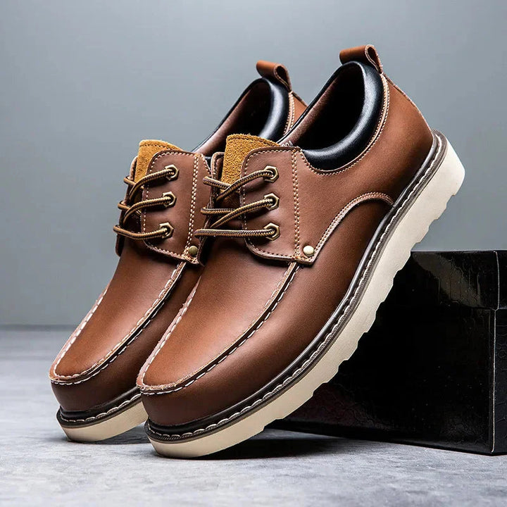 Coleman Leather Apron Toe Shoes