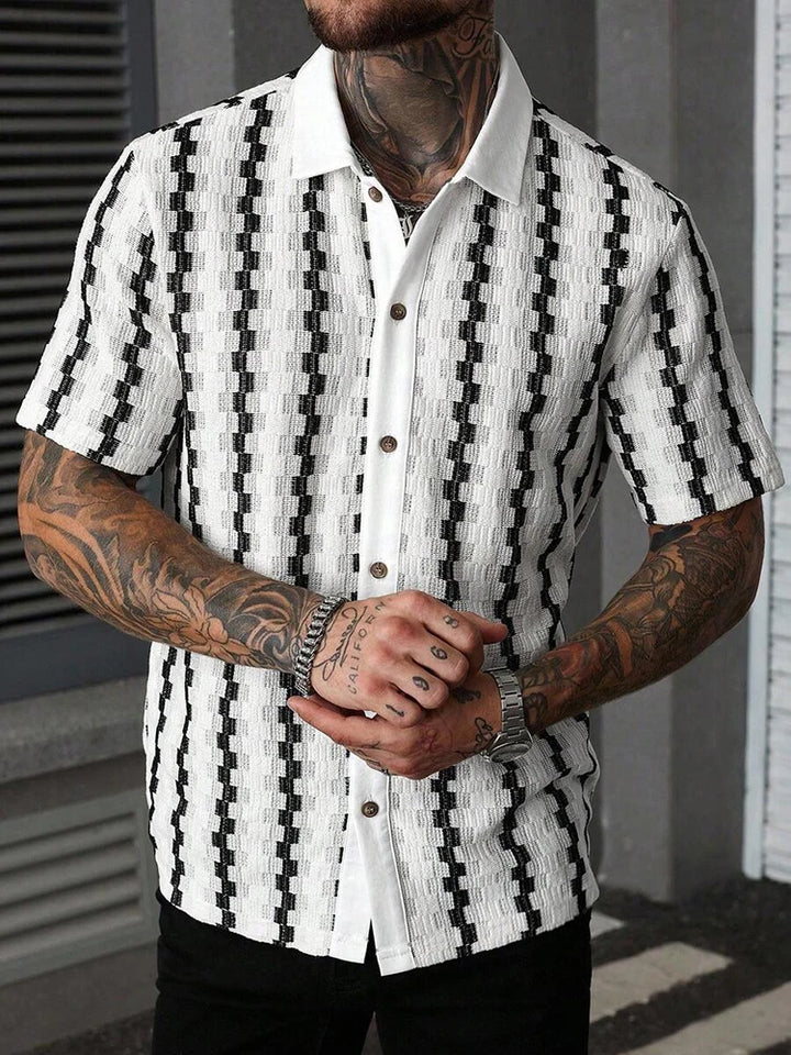 Valencia Striped Knit Shirt