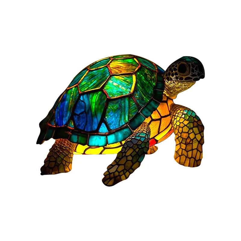 Stained Animal Lamp