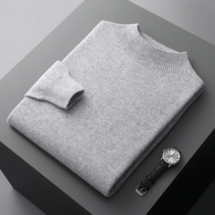 Ashbury Cashmere Half-Neck Sweater