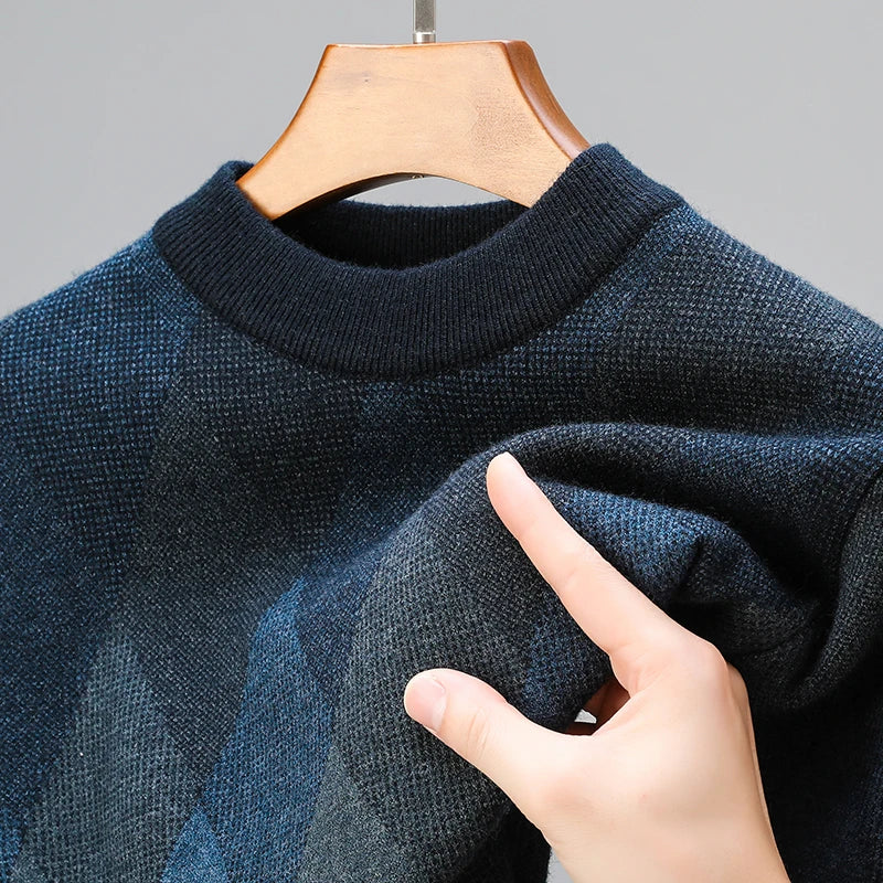 Verona Argyle Knit