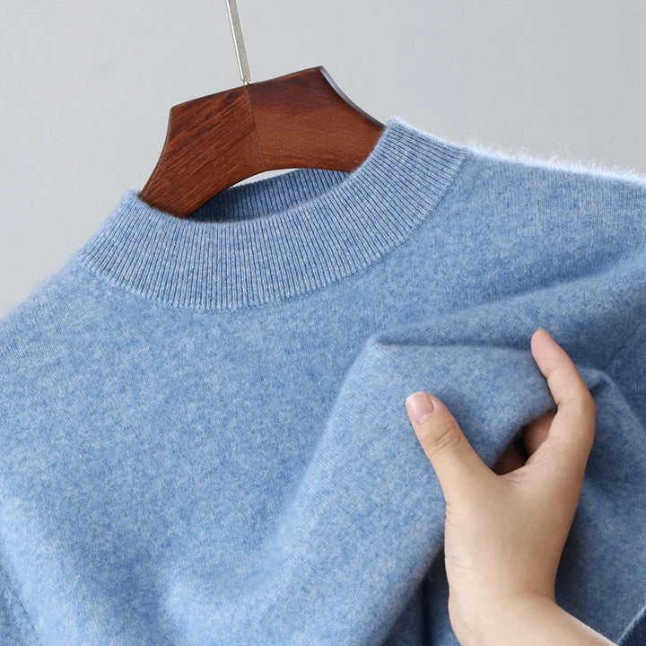 Ashbury Cashmere Half-Neck Sweater