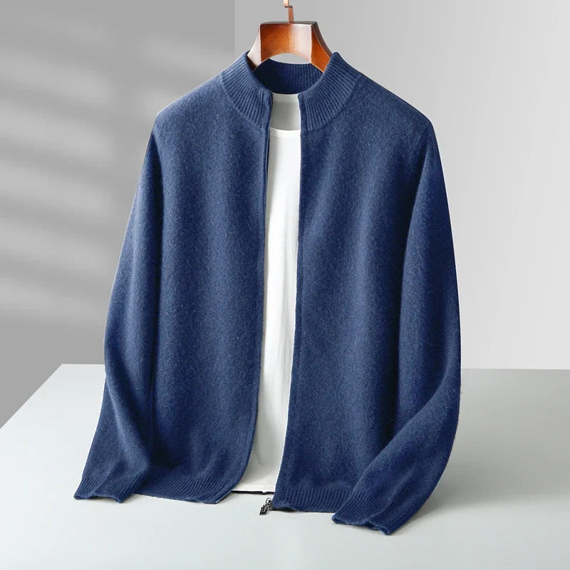 Miles Zip Cardigan
