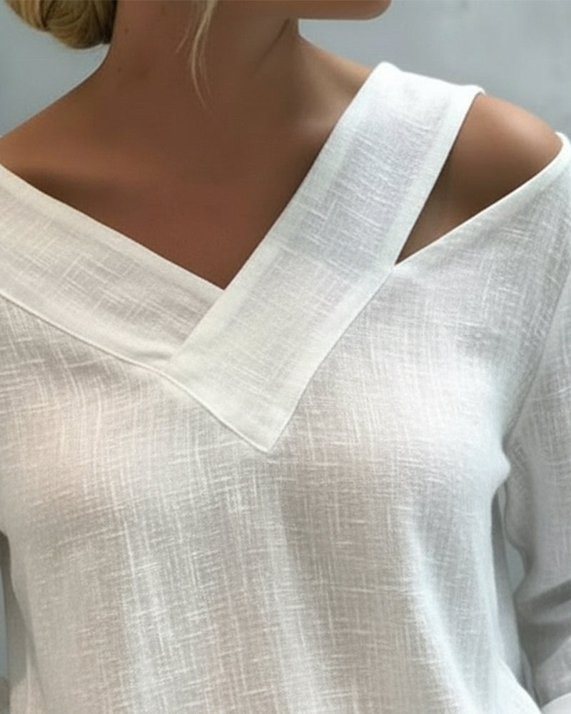 Avielle | Asymmetric Elegance Blouse