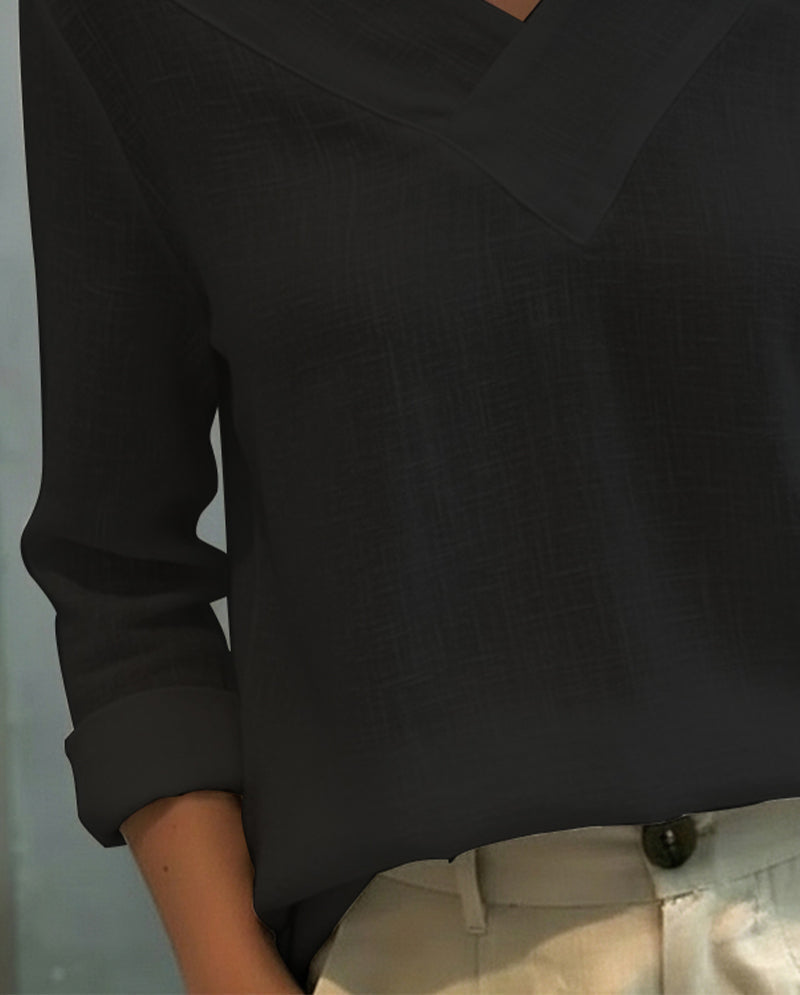 Avielle | Asymmetric Elegance Blouse