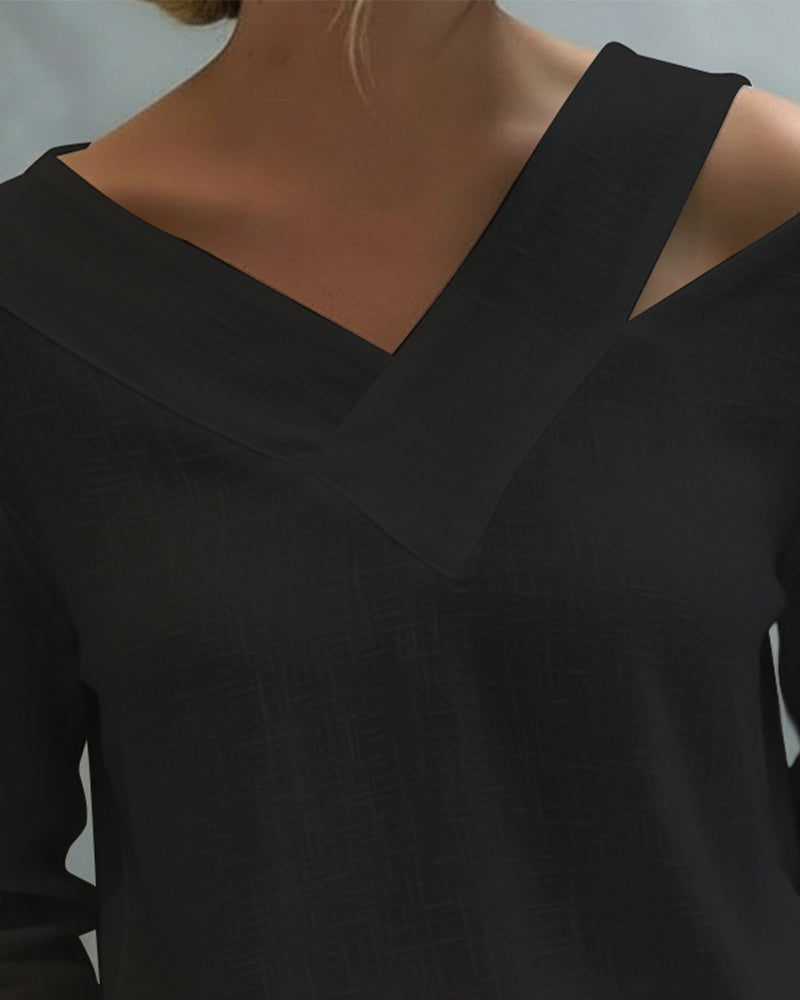 Avielle | Asymmetric Elegance Blouse