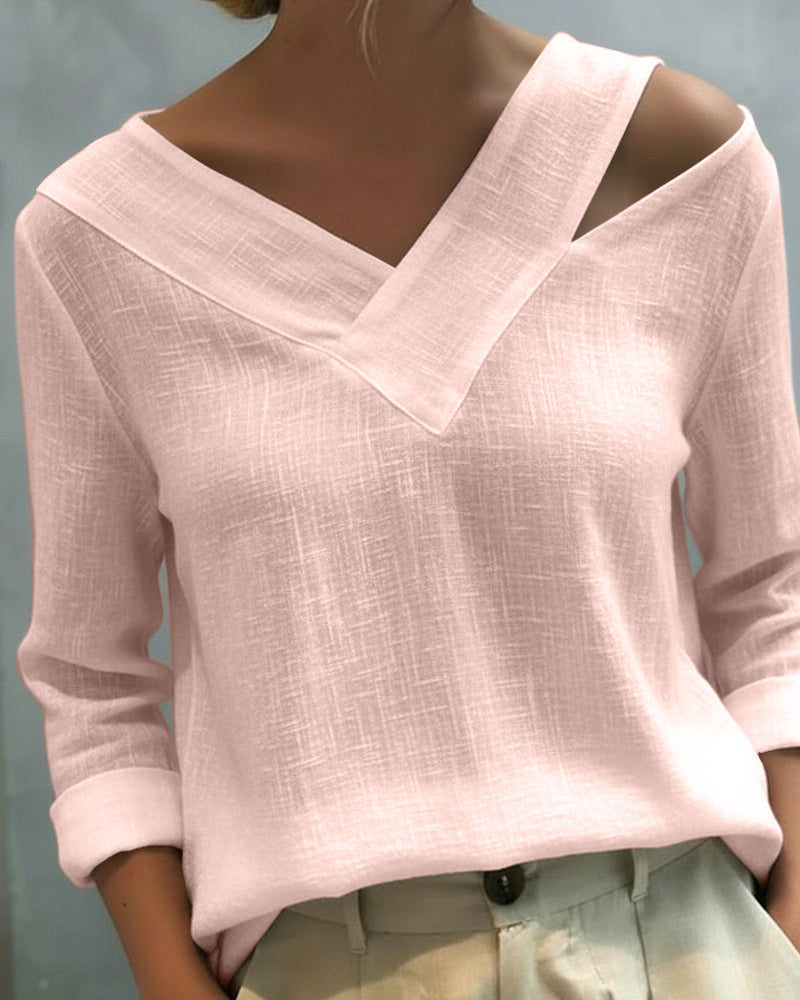 Avielle | Asymmetric Elegance Blouse