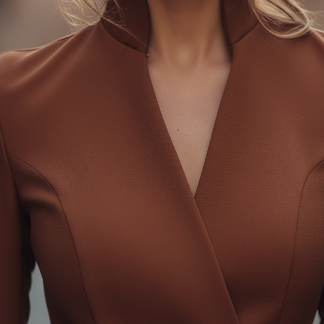 Serafina Belted Wrap Midi Dress