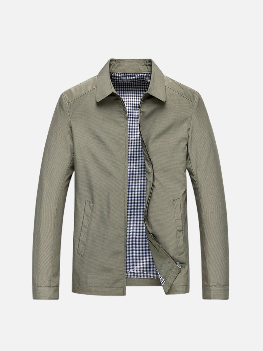 Men’s Lightweight Summer Jacket – Smart Casual Zip Jacket