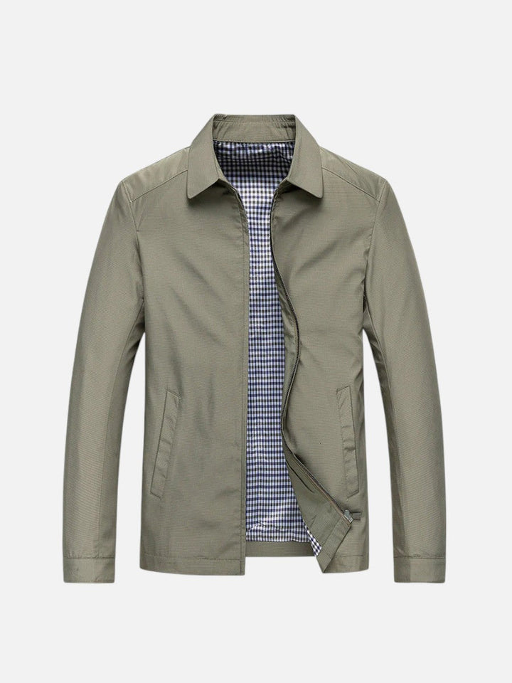 Men’s Lightweight Summer Jacket – Smart Casual Zip Jacket