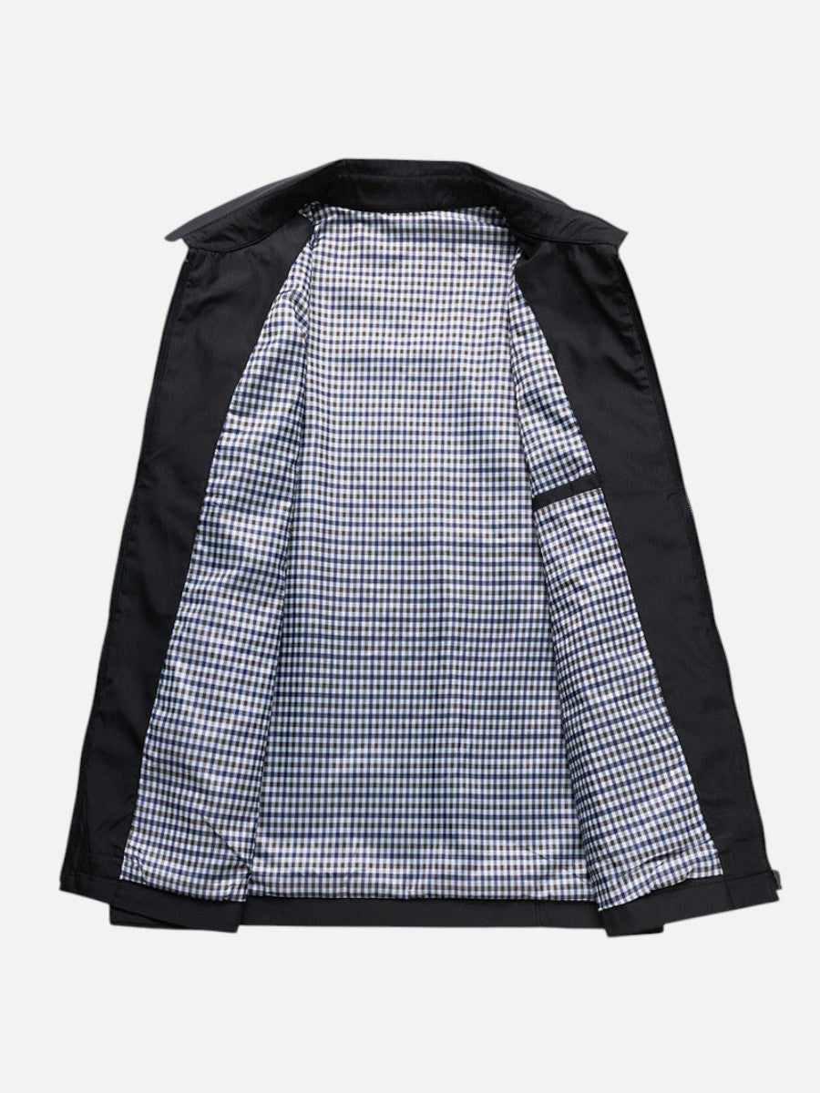 Men’s Lightweight Summer Jacket – Smart Casual Zip Jacket