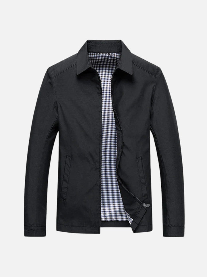 Men’s Lightweight Summer Jacket – Smart Casual Zip Jacket