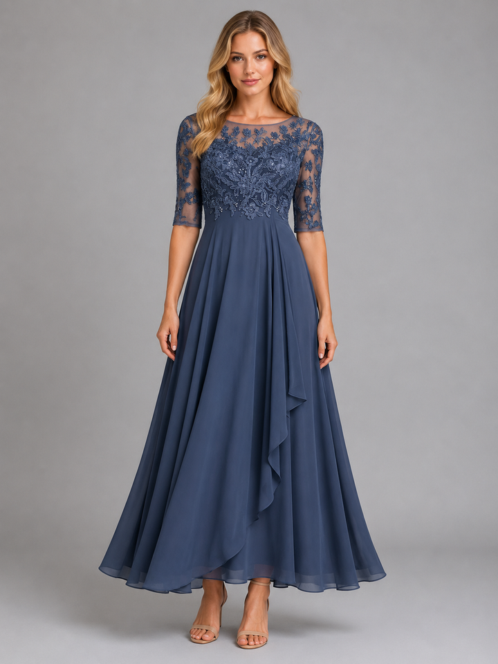 Genevieve Lace Midi Dress