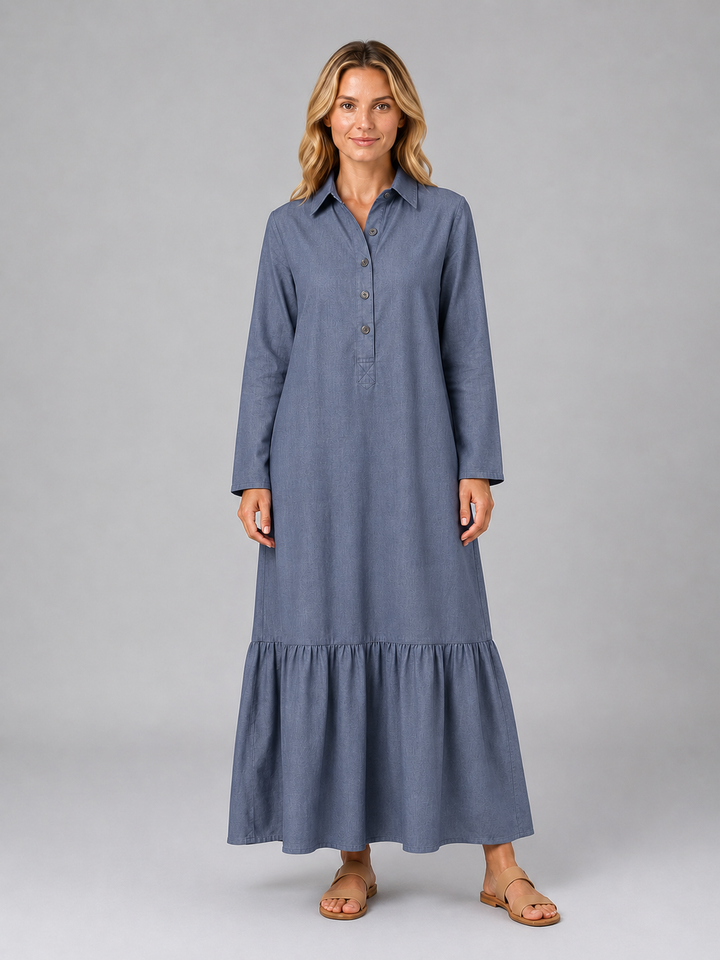 Theodora Tiered Maxi Dress