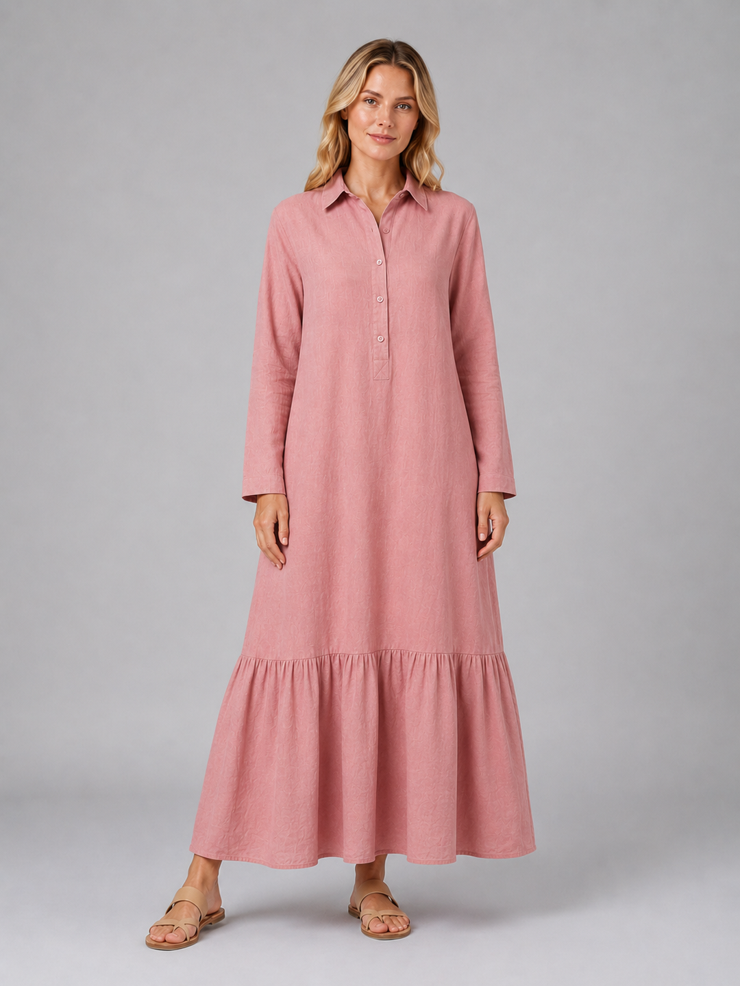 Theodora Tiered Maxi Dress
