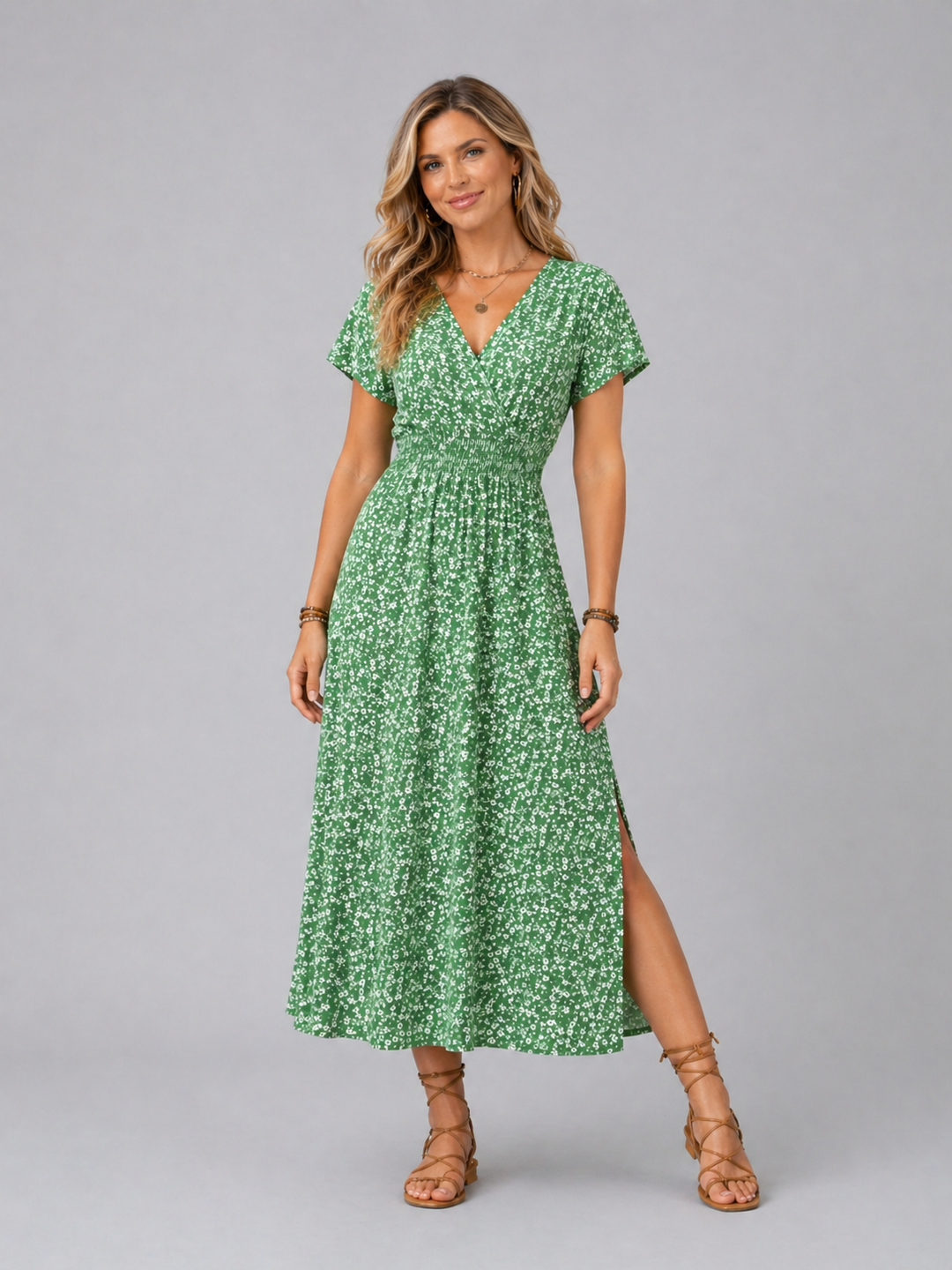 Women’s Floral Maxi Dress – Flowing Summer Style