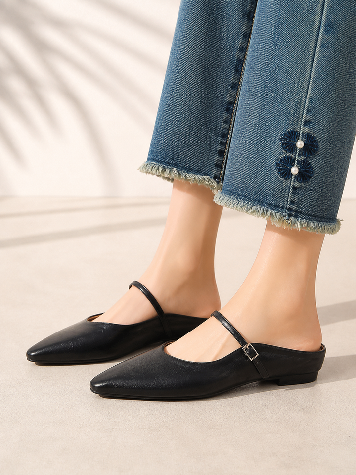 Gallardo Leather Mules
