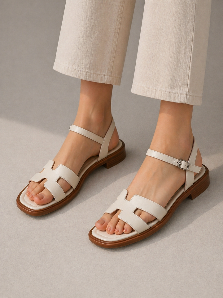 Barolo Leather Sandals