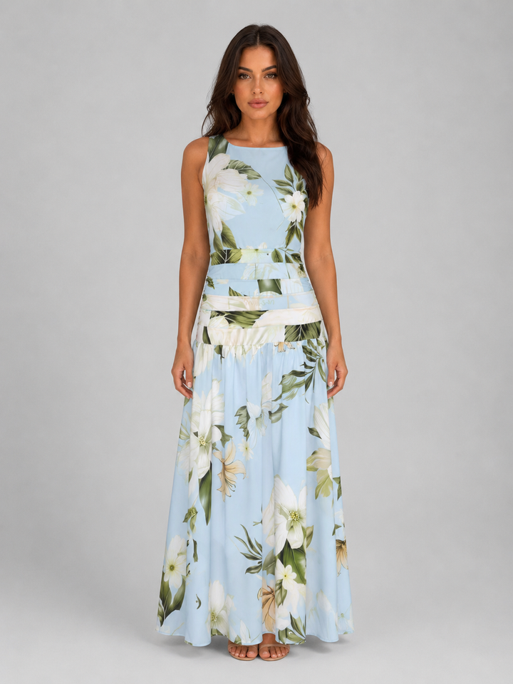 Evelina Floral Maxi Dress