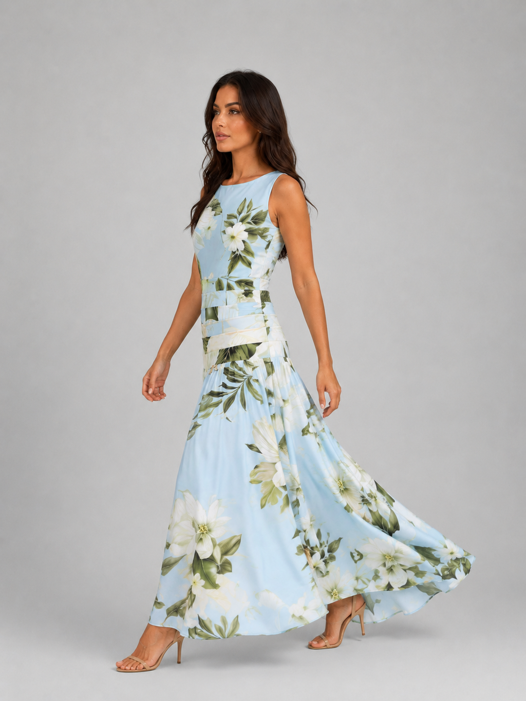 Evelina Floral Maxi Dress