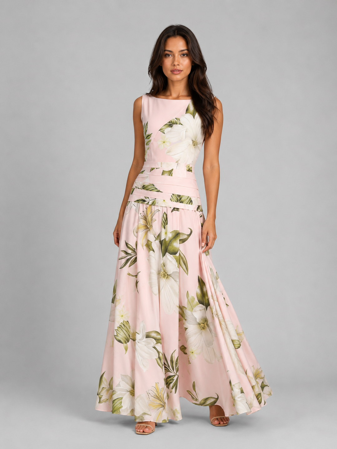 Evelina Floral Maxi Dress