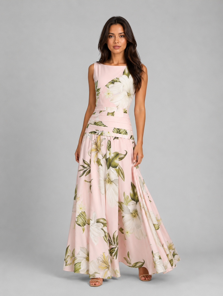 Evelina Floral Maxi Dress