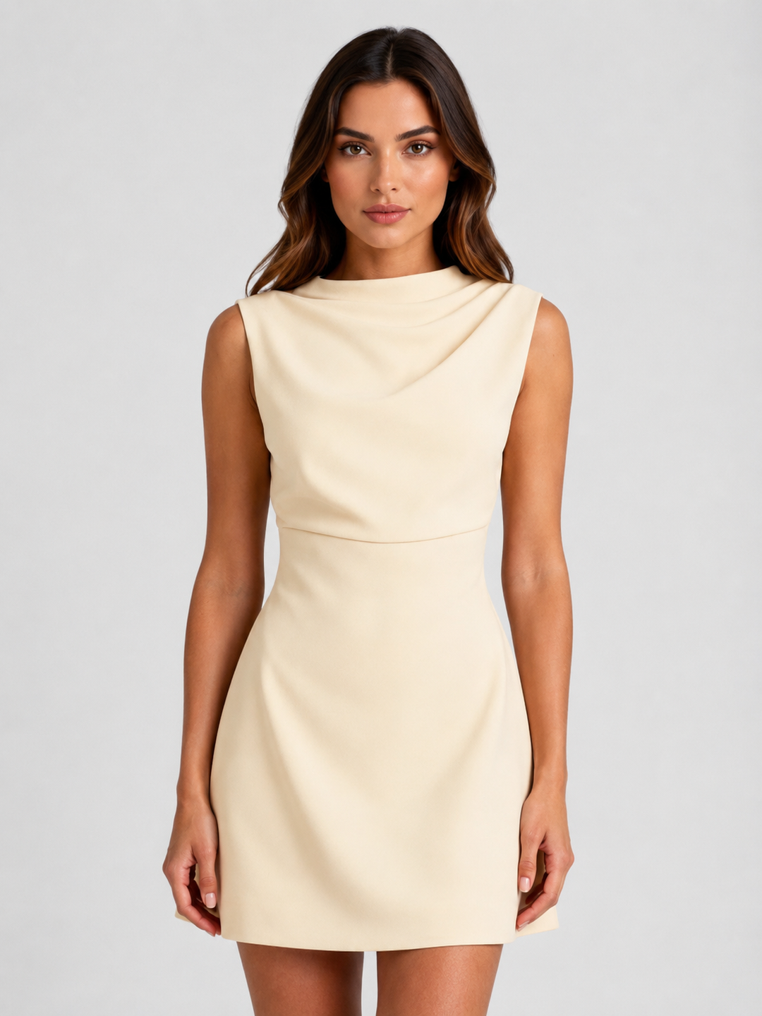Adeline Draped Mini Dress
