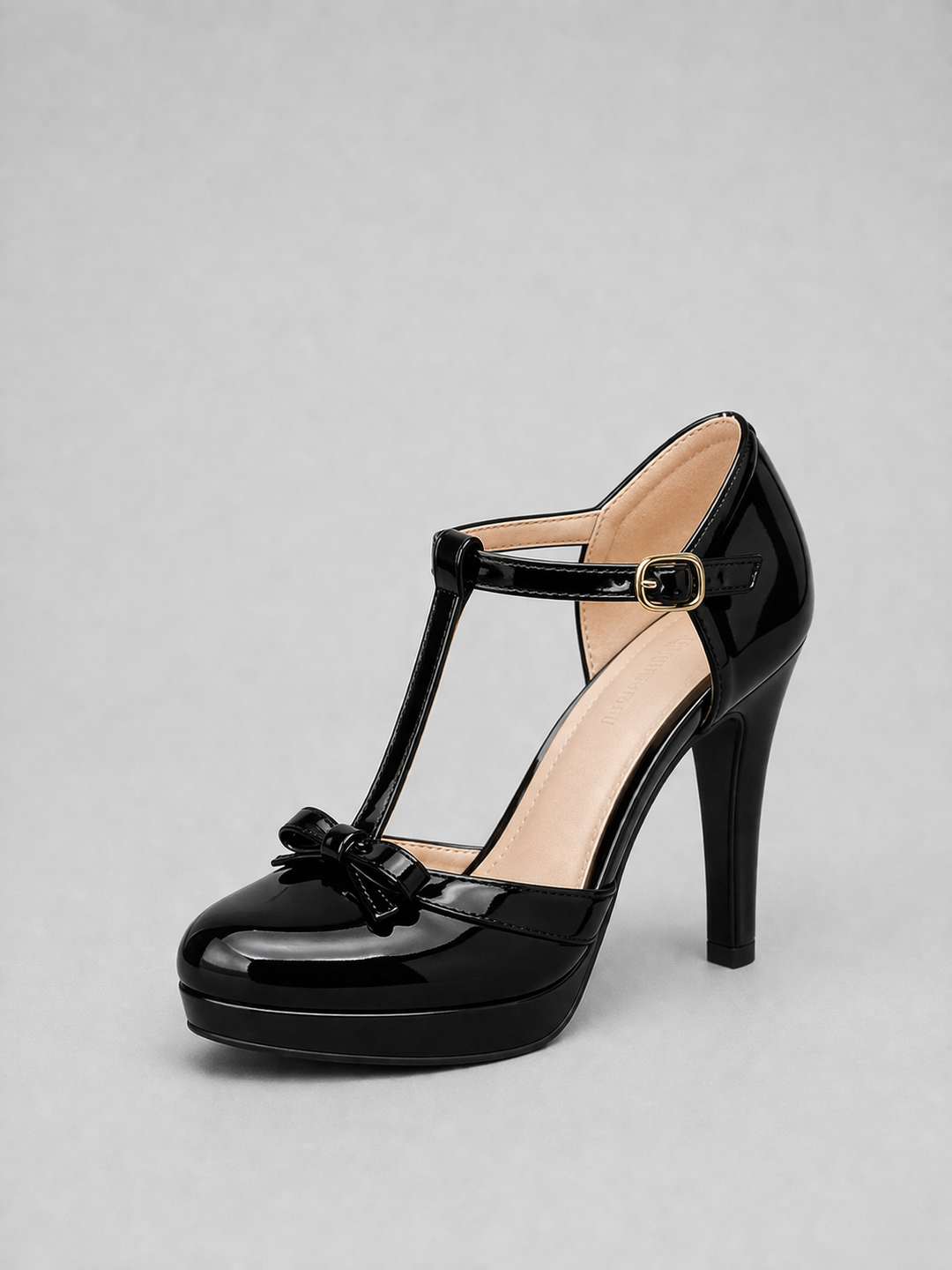Women’s T-Bar Platform Heels – Elegant Comfortable Summer Shoes
