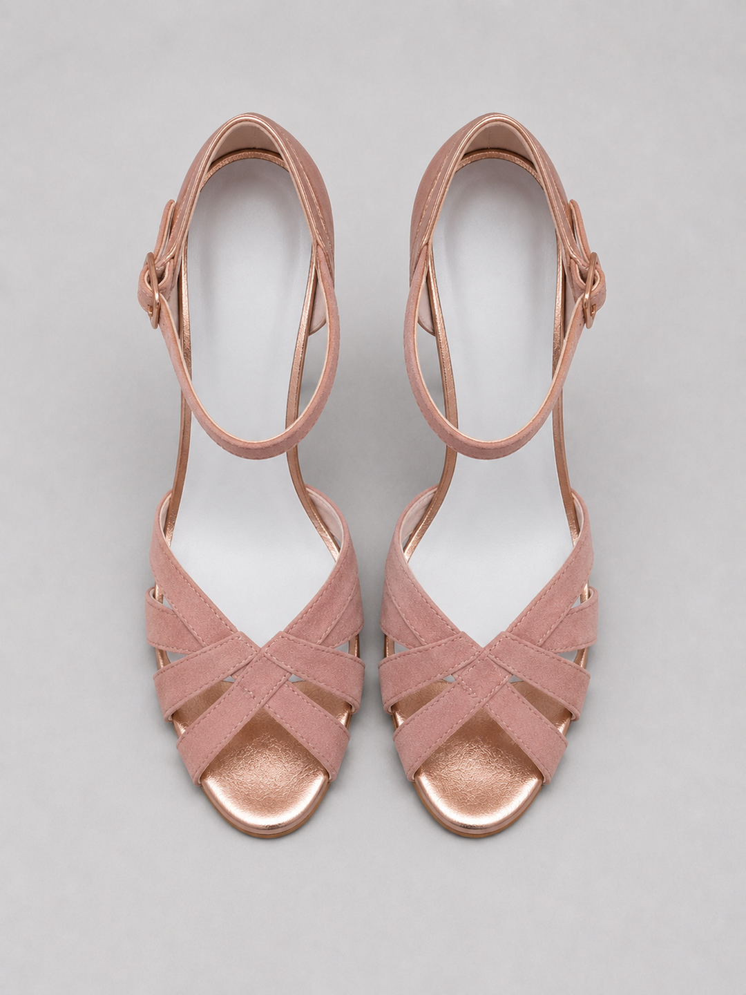 Women’s T-Strap Heels – Cushioned Mid Heel