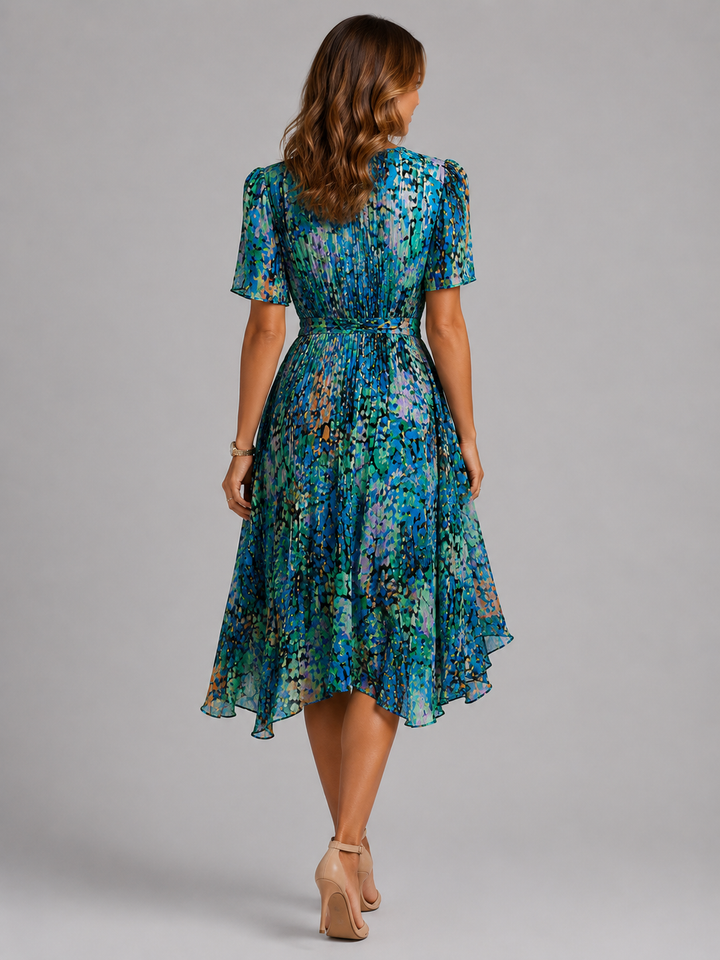 Junia Floral Wrap Dress