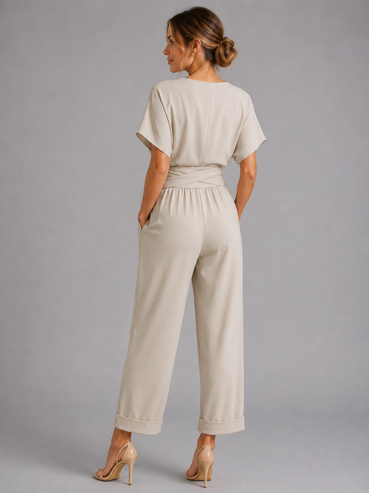 Women’s Wrap Front Co-Ord Set – Relaxed Summer Fit