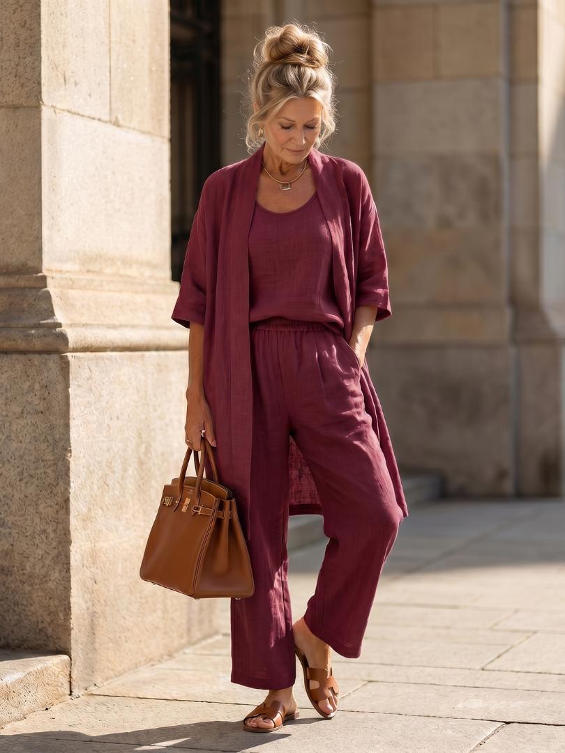 Solene Linen Set