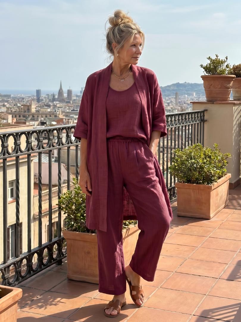 Solene Linen Set