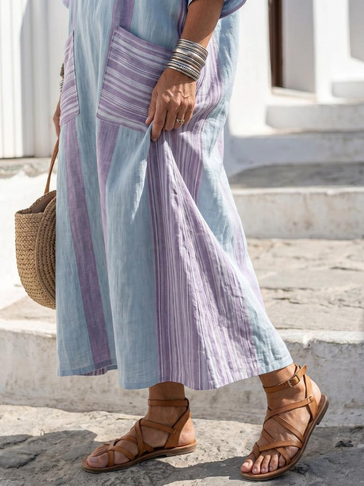 Selene Linen Dress