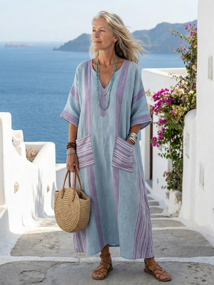 Selene Linen Dress