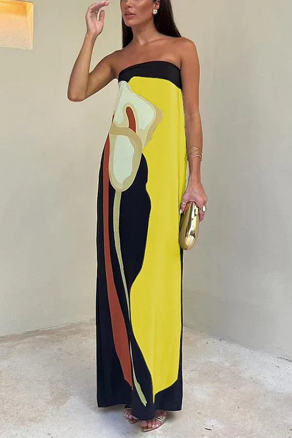 Adonya Floral Maxi Dress