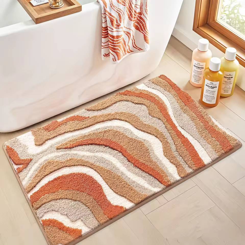 Organic Reeve Weave Bath Rug