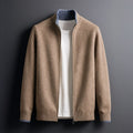 Bordeaux Merino Zip Jacket