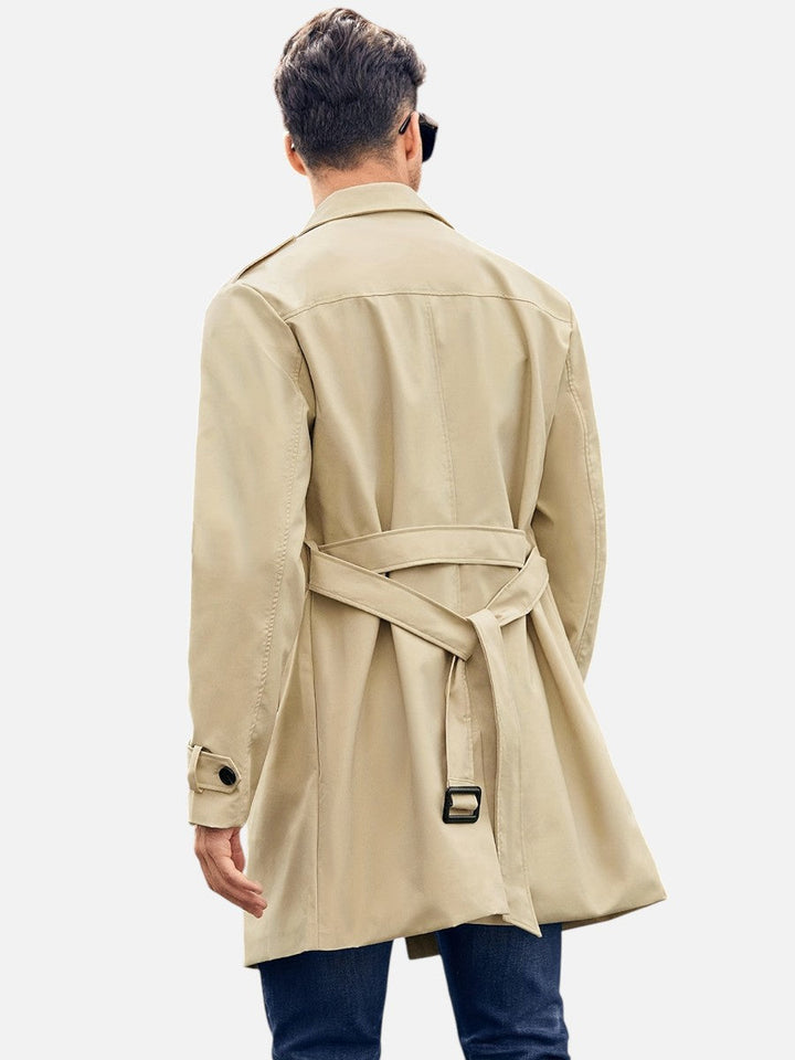 Thaddeus Double-Breasted Trench Coat