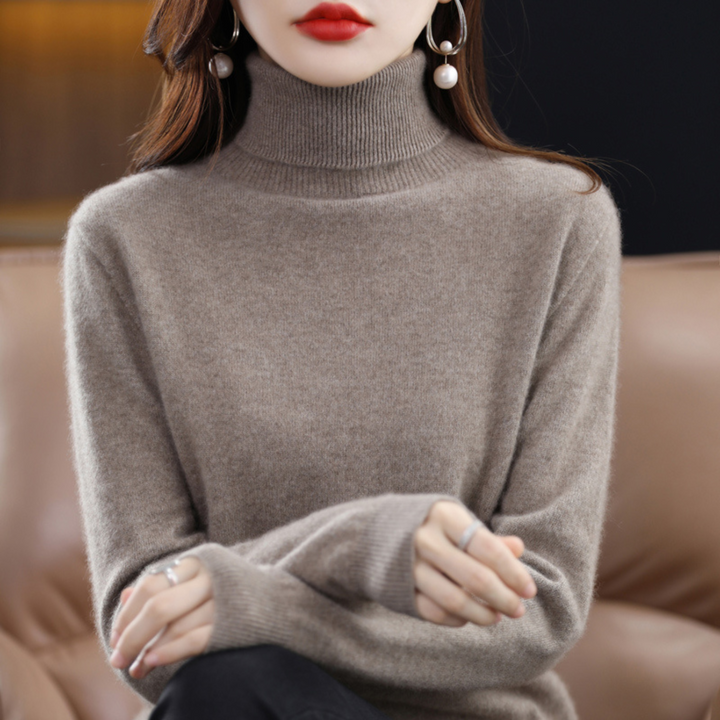 Elena Cashmere Turtleneck