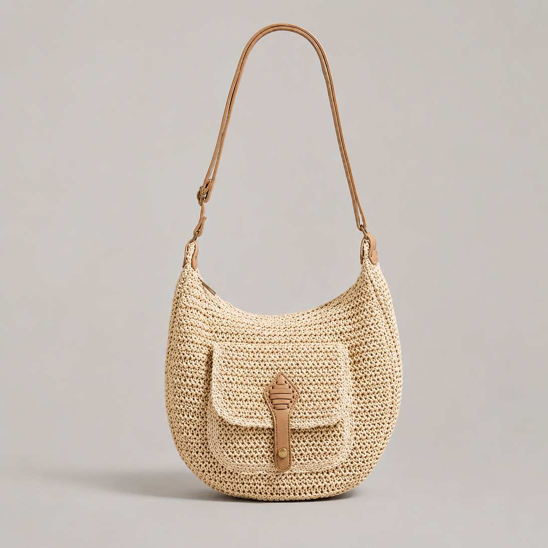 Bergamo Woven Shoulder Bag
